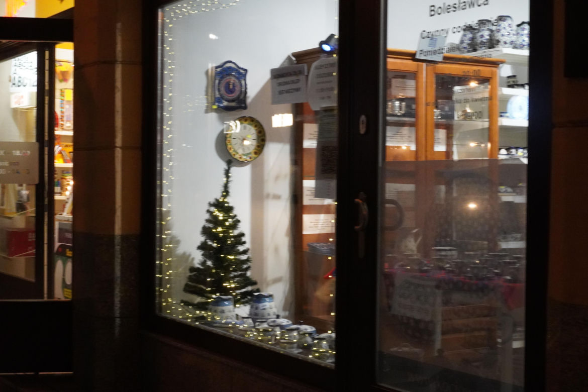 Poznań na wieczór przed Wigilią