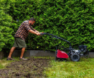 Nowoczesna glebogryzarka ułatwia pracę w ogrodzie na wiosnę