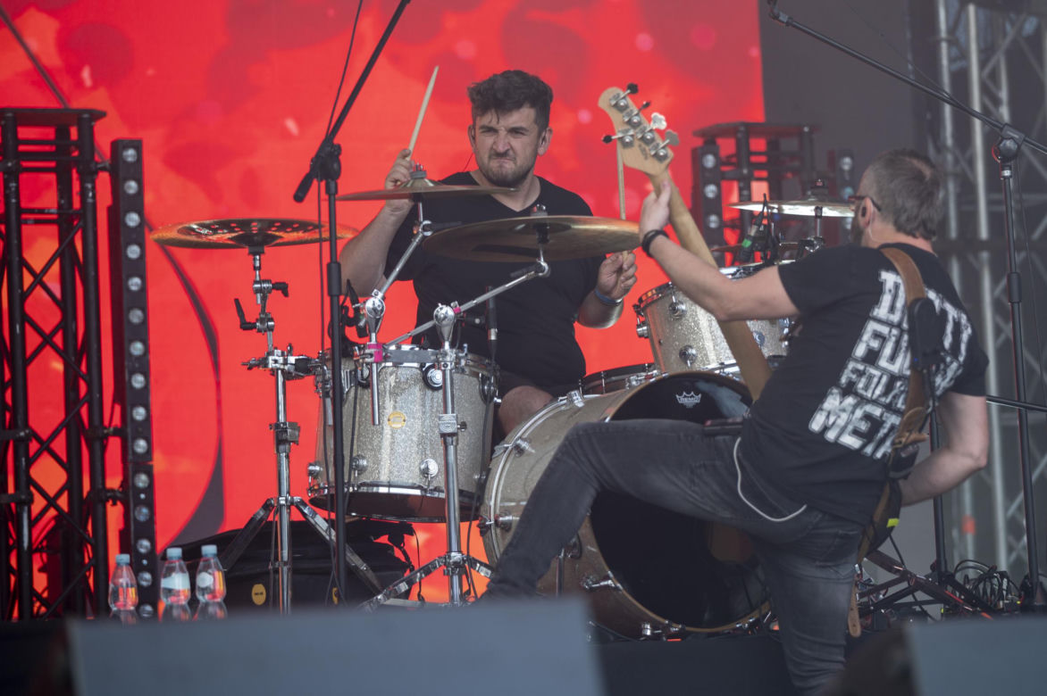 Łydka Grubasa na scenie Sosnowiec Fun Festival