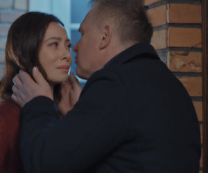 M jak miłość. Joanna (Dominika Sakowicz), Artur (Robert Moskwa)