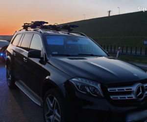 Policjanci z Rudy Śląskiej zatrzymali złodzieja Mercedesa