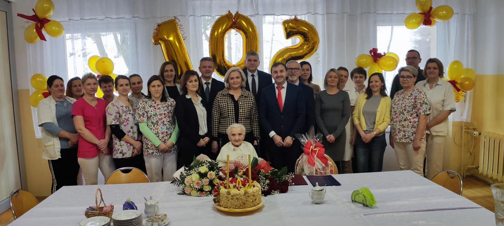 Pani Stanisława Nowak obchodzi 102 urodziny