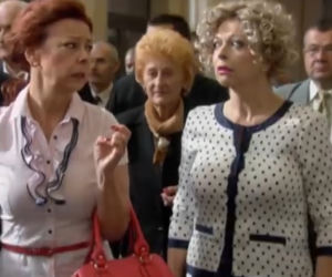 Ranczo 9 sezon. Lodzia (Magdalena Kuta), Halina (Violetta Arlak)