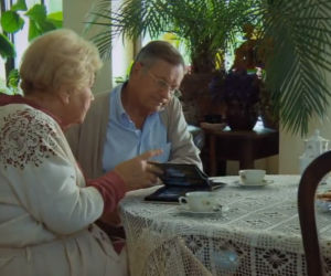 M jak miłość, odcinek 1412, Barbara (Teresa Lipowska), Józef (Stefan Friedmann)