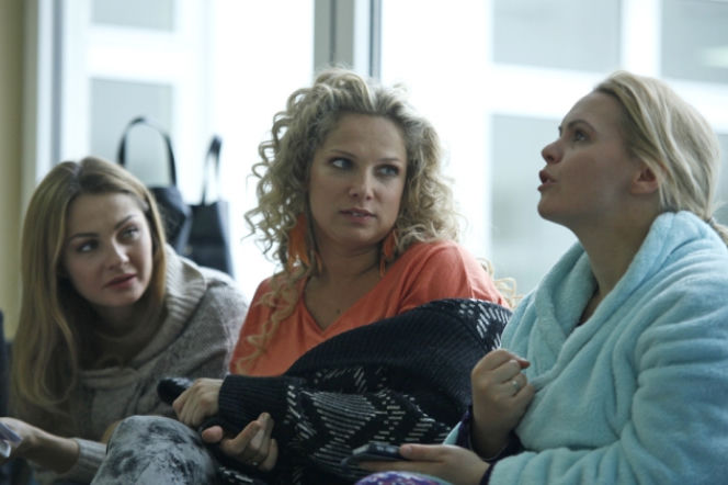 PRZYJACIÓŁKI 2. INGA (Małgorzata Socha), PATRYCJA (Joanna Liszowska), ANKA (Magdalena Stużyńska)