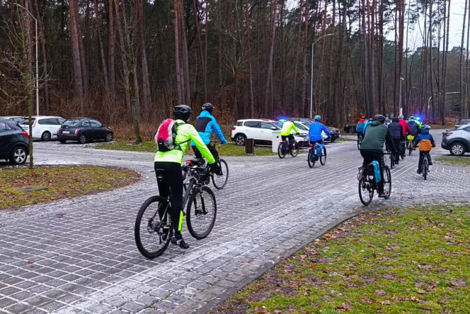 Noworoczny rajd rowerowy