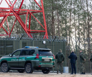 Zamontowano pierwszy system antydronowy na ganicy z Białorusią