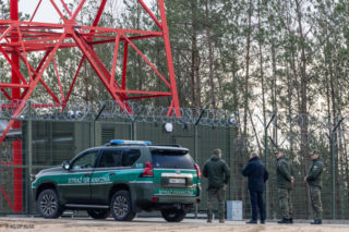 Zamontowano pierwszy system antydronowy na granicy z Białorusią