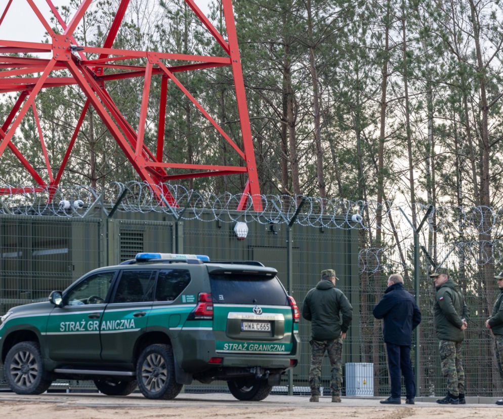 Zamontowano pierwszy system antydronowy na ganicy z Białorusią