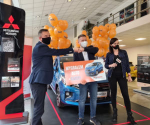 Bartek odebrał Mitsubishi Space Star od Radia ESKA!	