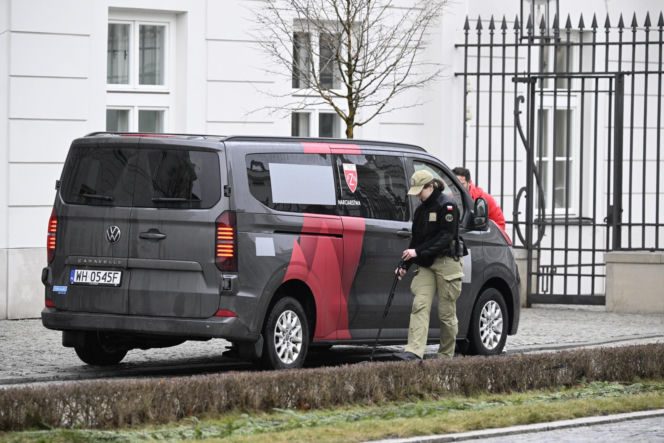 Kacper Tomasiak i skoczkowie u prezydenta