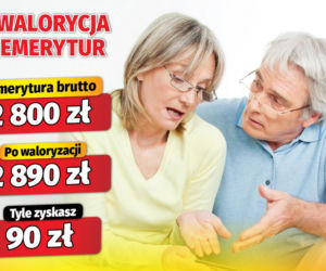 Waloryzacja emerytur 3,22 proc.
