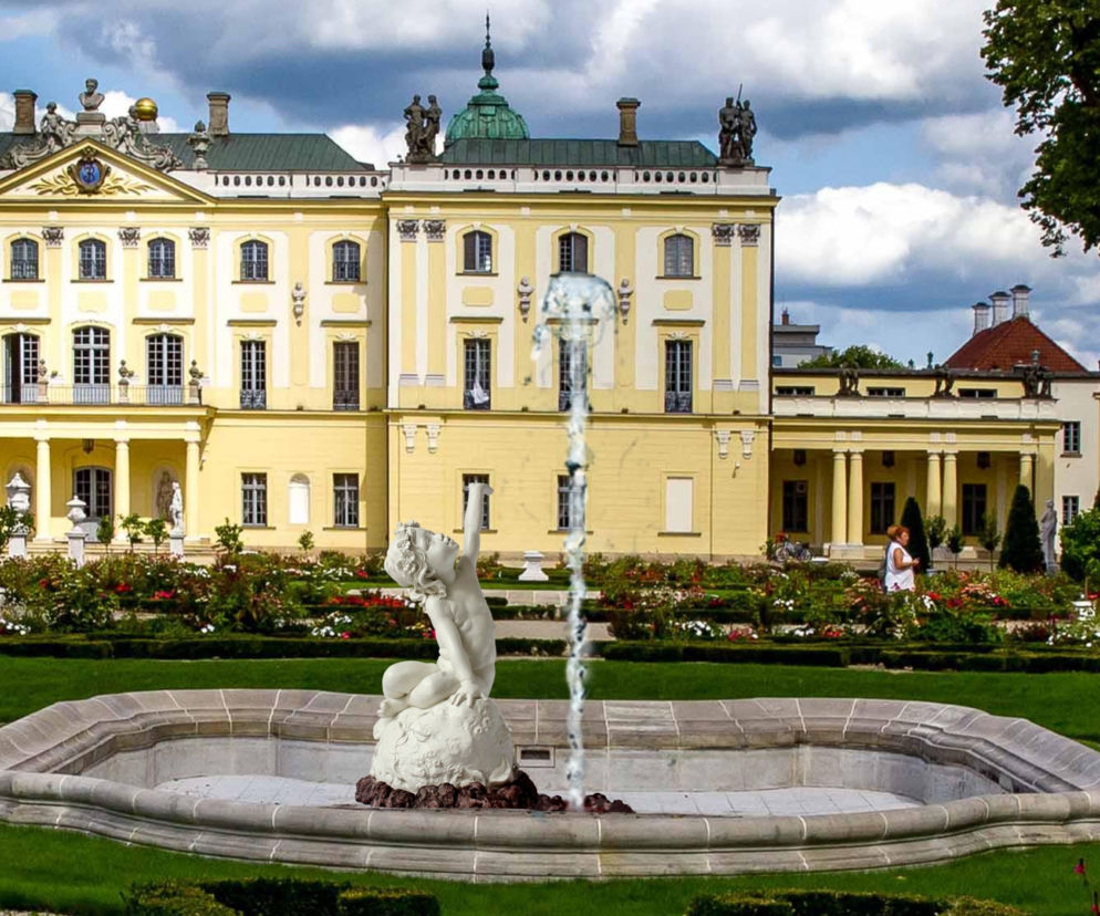 Wiosna na fontannie w Ogrodzie Branickich. Zobacz, jak będzie wyglądać nowa rzeźba