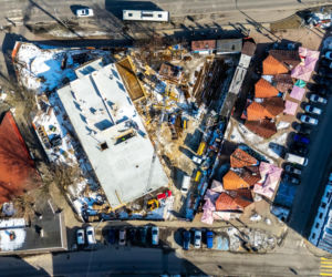 Budowa targowiska w Otwocku