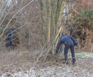 Wiktorek wpadł z mamą do stawu