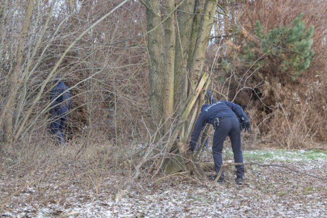 Wiktorek wpadł z mamą do stawu