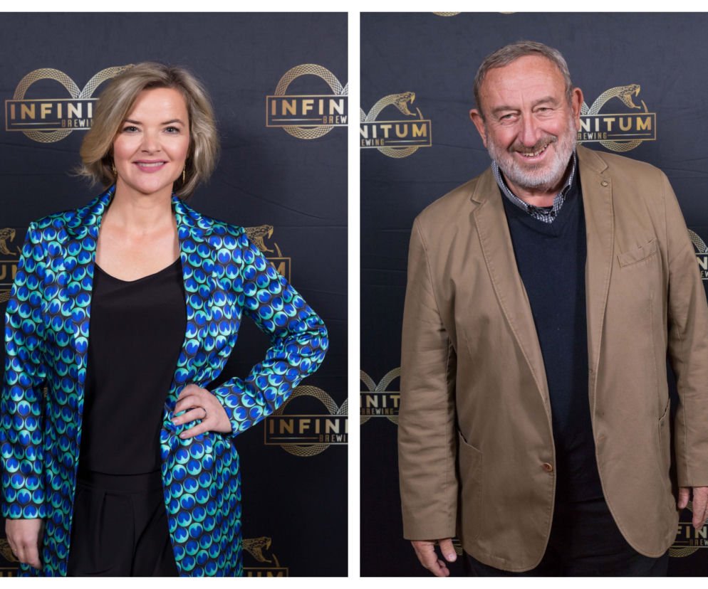 Monika Zamachowska i Tadeusz Drozda spotkali się na evencie