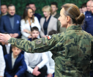 Otwarcie wirtualnej strzelnicy na Woli