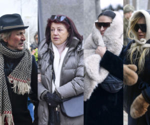 Mimo siarczystego mrozu przyszli go pożegnać. Dudziak, Kayah, Olejnik, Chyra marzli na Powązkach na pogrzebie Urbaniaka