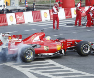 Felipe Massa w Warszawie na Shell V-Power Nitro+ Show