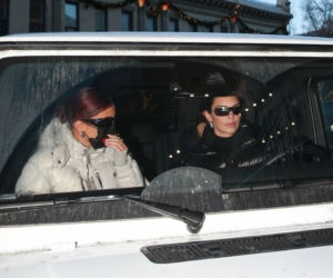 Kylie Jenner, Kendall Jenner i Kris Jenner w Aspen