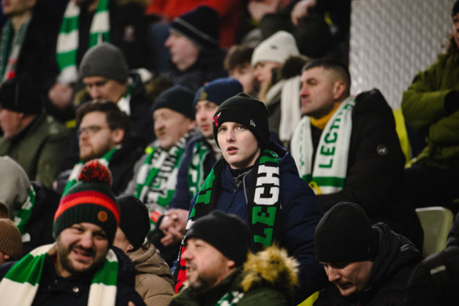 Lechia Gdańsk - Cracovia, zdjęcia kibiców z meczu 20. kolejki PKO BP Ekstraklasy