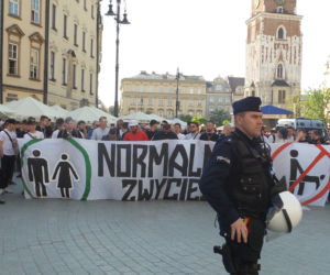 Zboczeńcy, wypier**lać.Manifestowali przeciwko Marszowi Równości 18.05.2019 w Krakowie