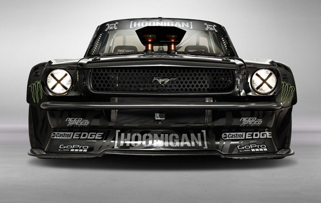 Ford Mustang Kena Blocka