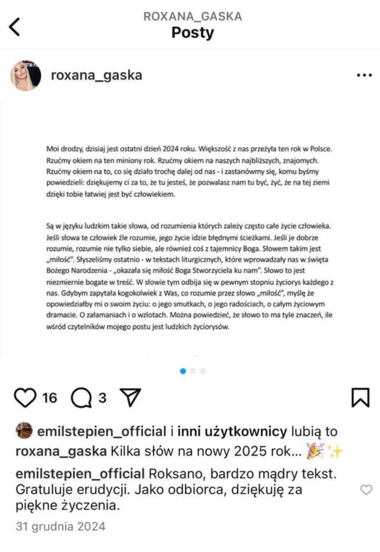 Roxi Gąska i Emil Stępień