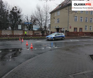 Alarm bombowy w szkole w Oławie