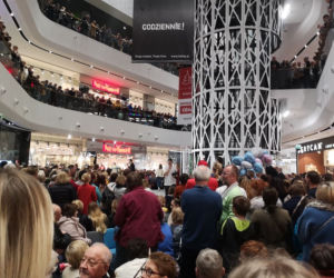 Dzikie tłumy w Galerii Libero. Centrum handlowe świętowało urodziny. Była też loteria 