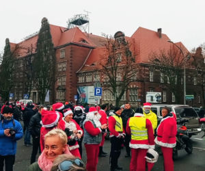 Motomikołaje przejechały ulicami Szczecina
