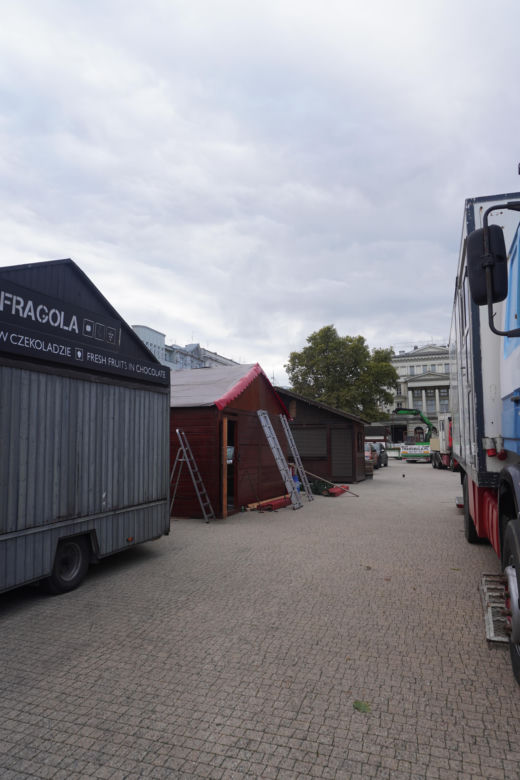 W Poznaniu trwają przygotowania do jarmarków świątecznych 2023
