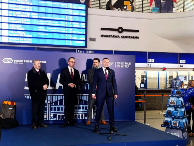 50. urodziny Dworca Warszawa Centralna