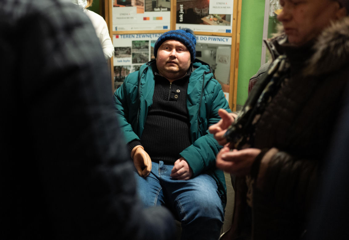 Volodymir trafił do hospicjum