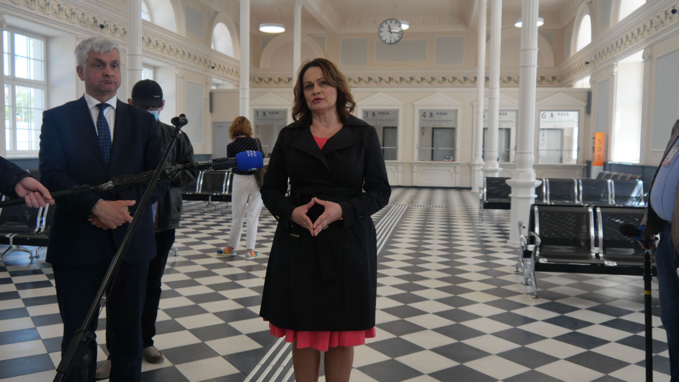 Białystok. Dworzec PKP przeszedł imponująca renowację