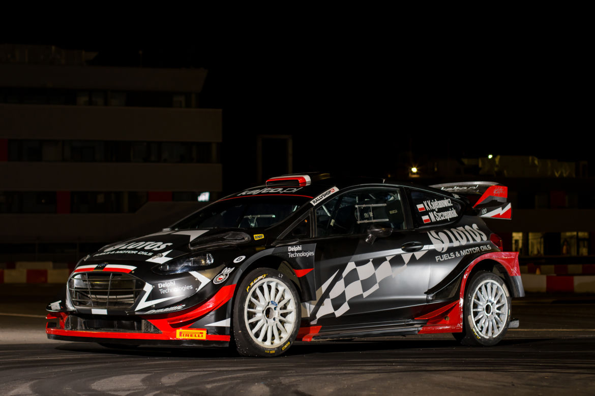 Ford Fiesta WRC Kajetana Kajetanowicza na 56. Rajd Barbórka