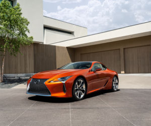 Lexus LC w kolorze Blazing Carnelian