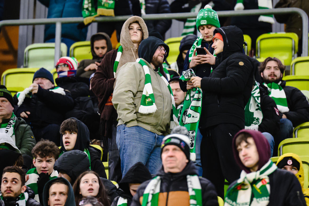 Lechia Gdańsk - Zagłębie Lubin: Zdjęcia z meczu 22. kolejki PKO BP Ekstraklasy