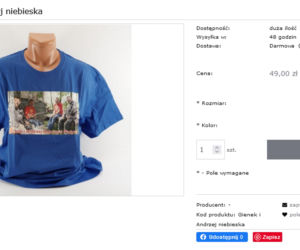 Podlasie. Gadżety z wizerunkiem Gienka i Andrzeja