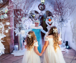 Zamek Książ w świątecznej odsłonie