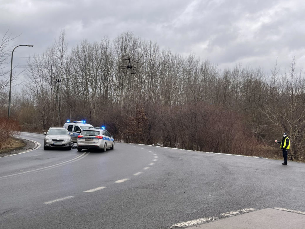 Umarł na środku drogi 