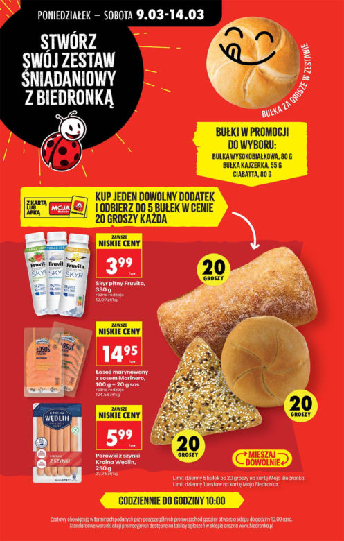 Biedronka - gazetka promocyjna 9.03.2026