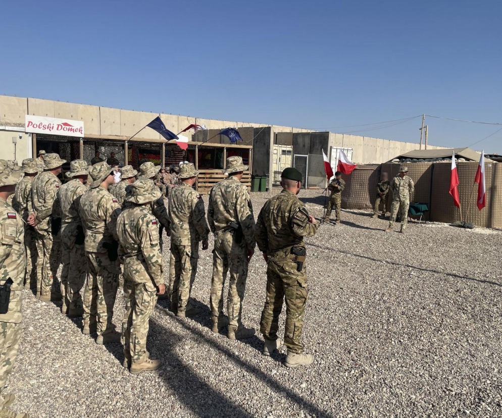 Ewakuacja Polskiego Kontyngentu Wojskowego z Iraku. Żołnierze są bezpieczni