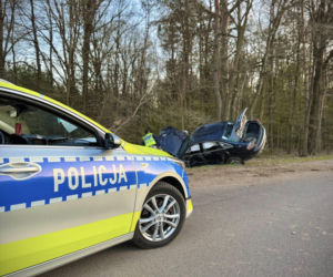 Wypadek w gminie Serokomla