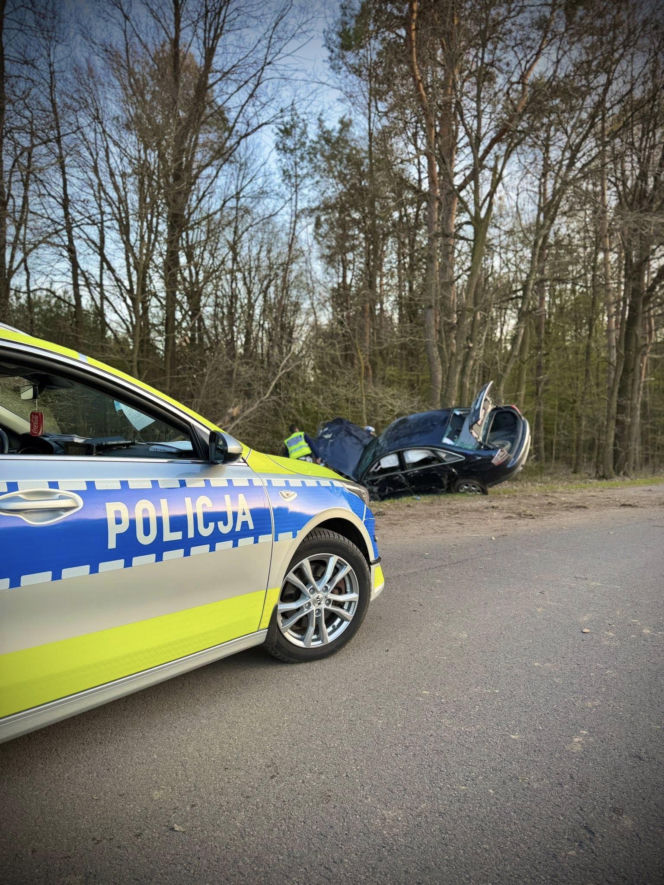 Wypadek w gminie Serokomla