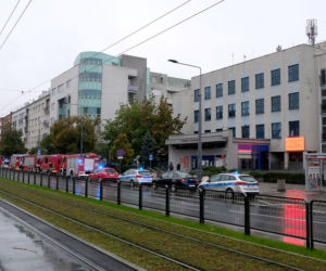 Alarm bombowy na Pradze-Południe 