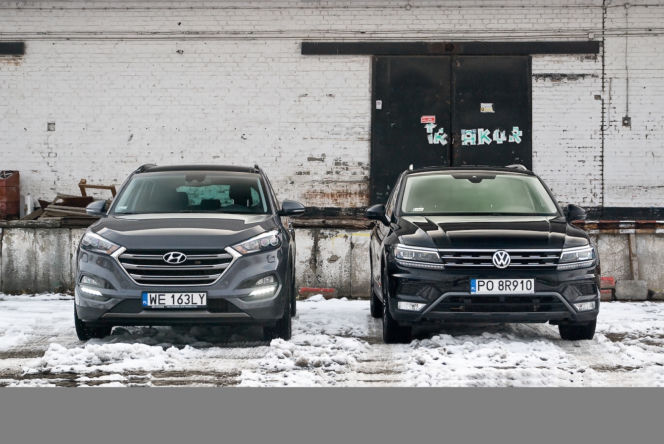 Volkswagen Tiguan vs. Hyundai Tucson