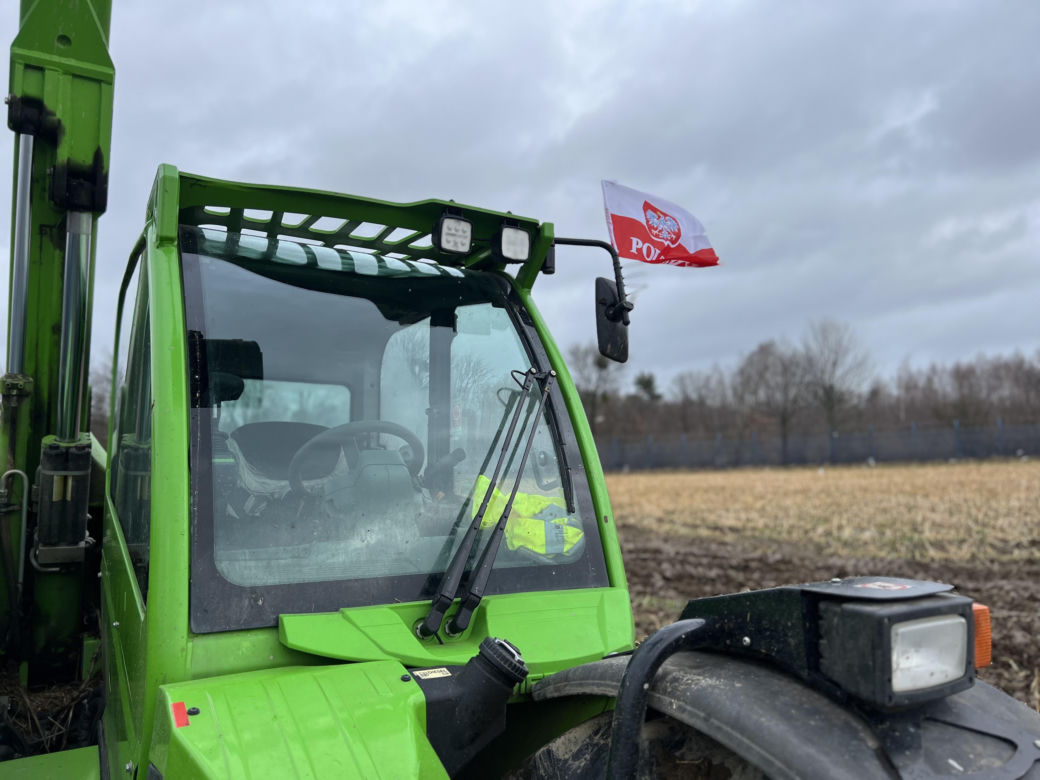 Protest rolników na Pomorzu. Kosakowo