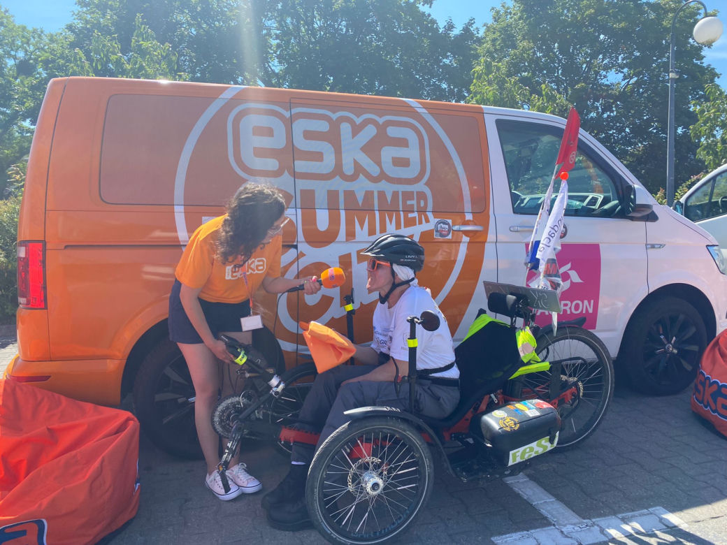 Patrol ESKA Summer City na spotkaniu z Łukaszem Wilińskim